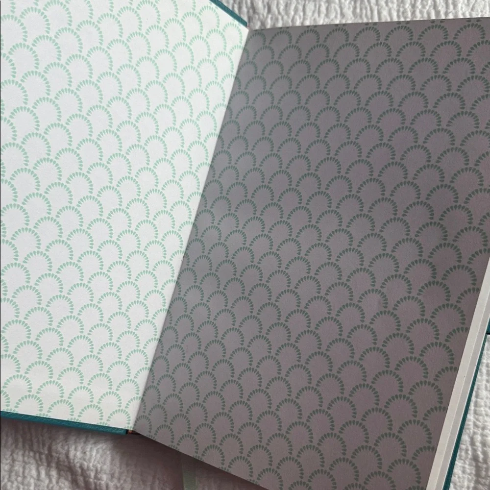 Elegant Teal Notebook with Pen Set(4)